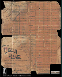 Ob Map Great Gifts- OCEAN BEACH book and 1887 OB MAP! – Ocean Beach Historical ...
